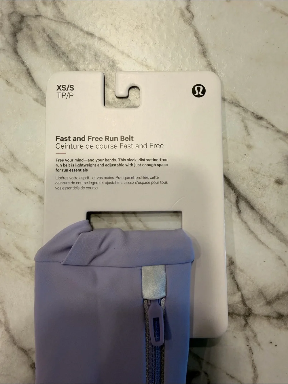 lululemon athletica Lavender Fast and Free Run Belt